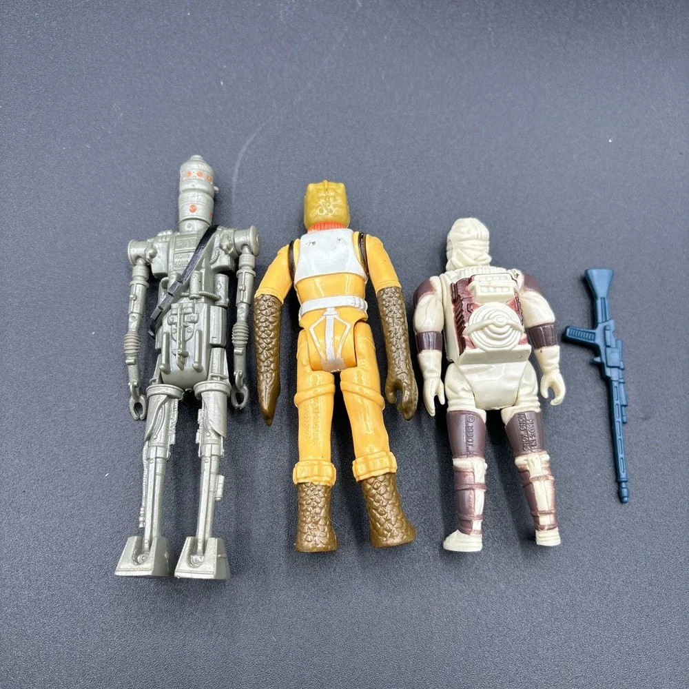 Kenner Star Wars Dengar Bossk IG-88 Action Figures Vintage 1980 Collectible Lot